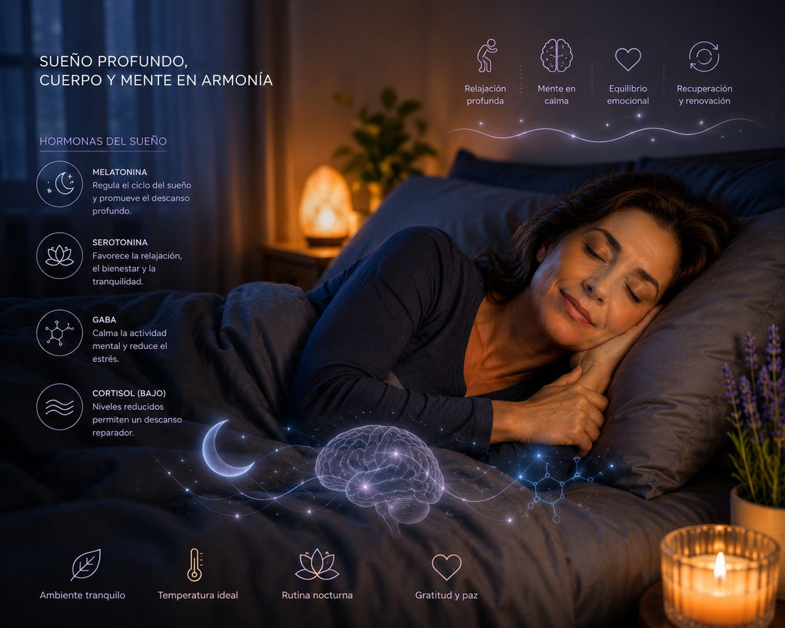 Grounding y menopausia: sueño, cortisol y bienestar nocturno